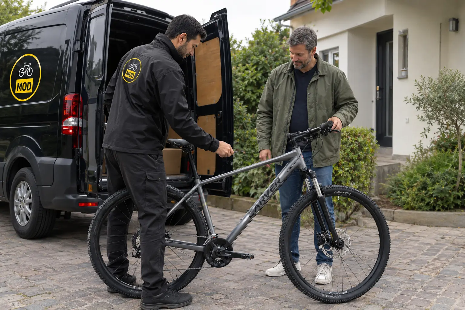 MOD — levering bij een klant (1)